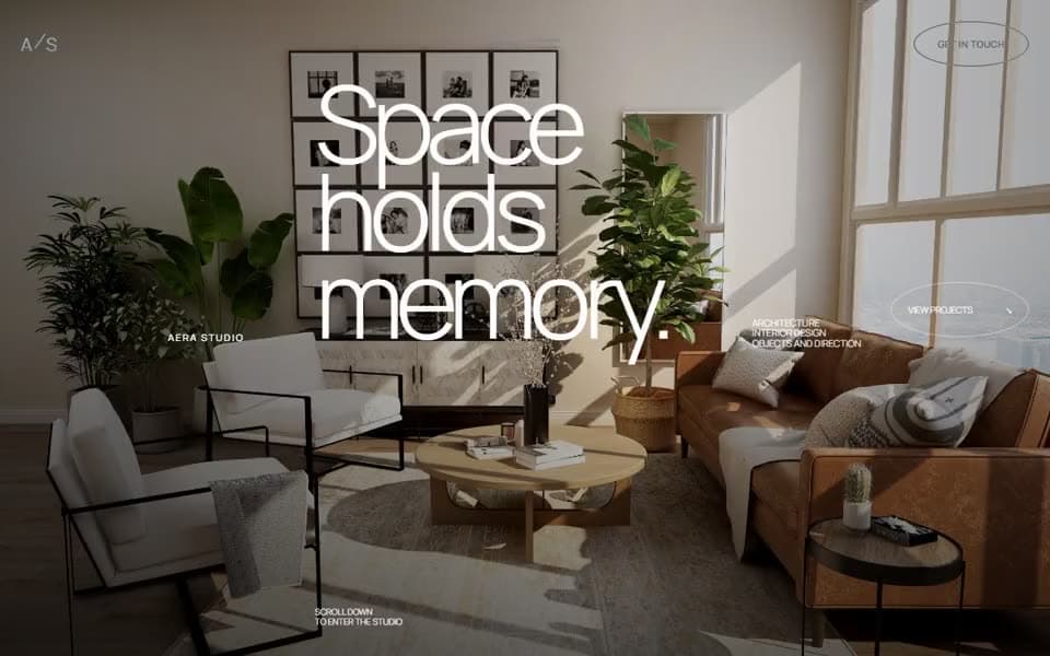 Residential Architect website template preview
