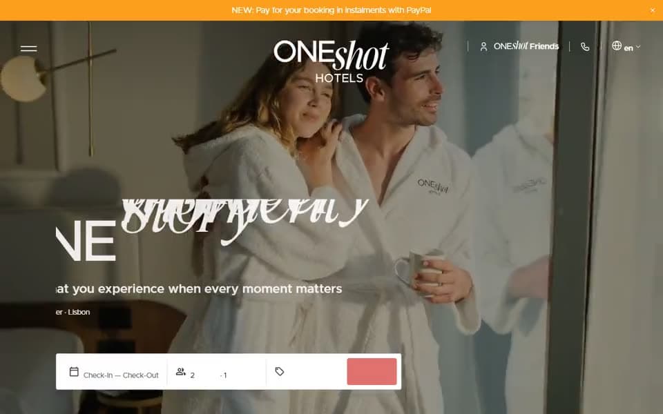 City Hotel Group homepage preview
