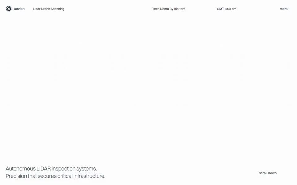 LiDAR Drone Product Demo homepage preview